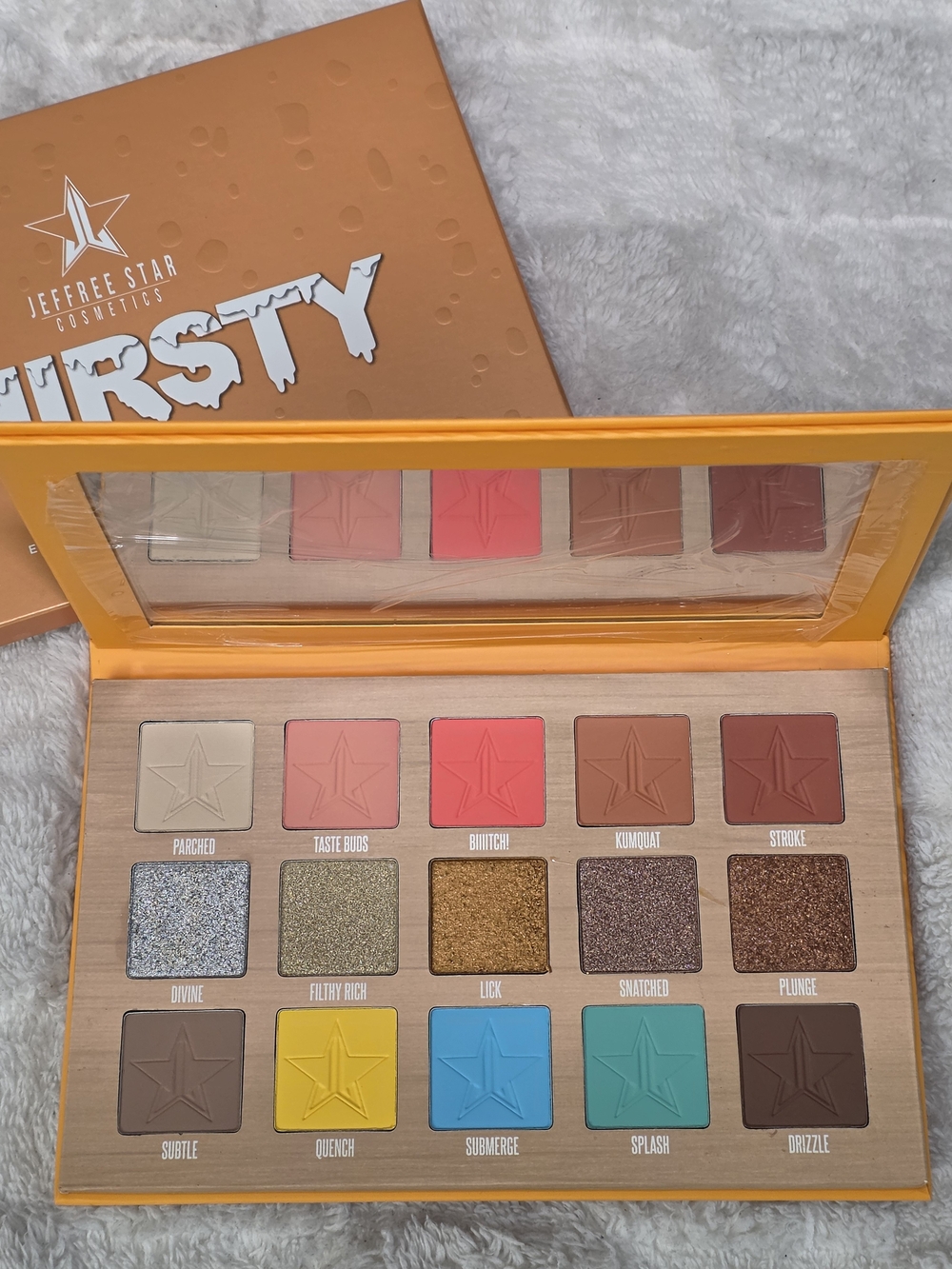Jeffree Star Cosmetics Thirsty Eyeshadow / Pressed Pigment Palette NIB